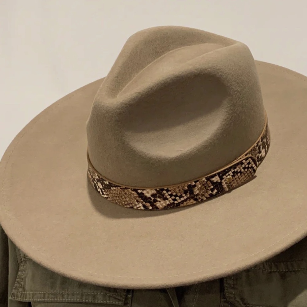 WOMENS WOOL COWBOY CASUAL HAT
